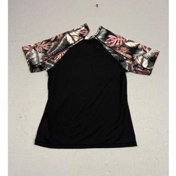 Hurley Scattered Palm Dry Swim Suit Women's Small UPF 50+ - Picture 2 of 3